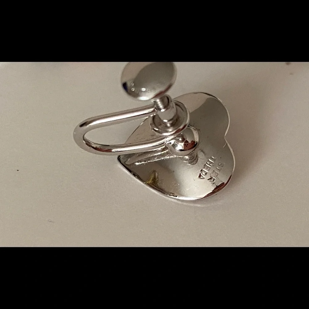 925 Silver ring and 925 silver earrings - Picture 6 of 7